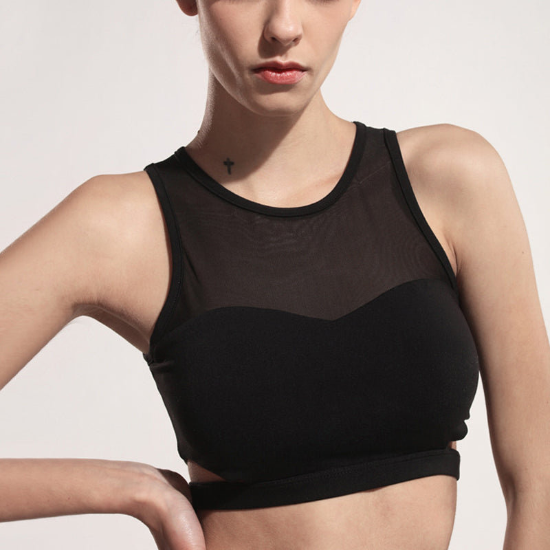 High Quality Gauze Patchwork Yoga Set
