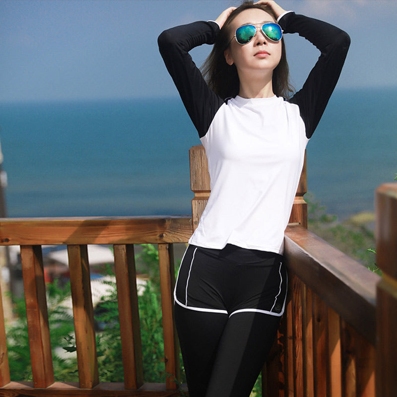 Women Yoga Clothes 4 Piece Set