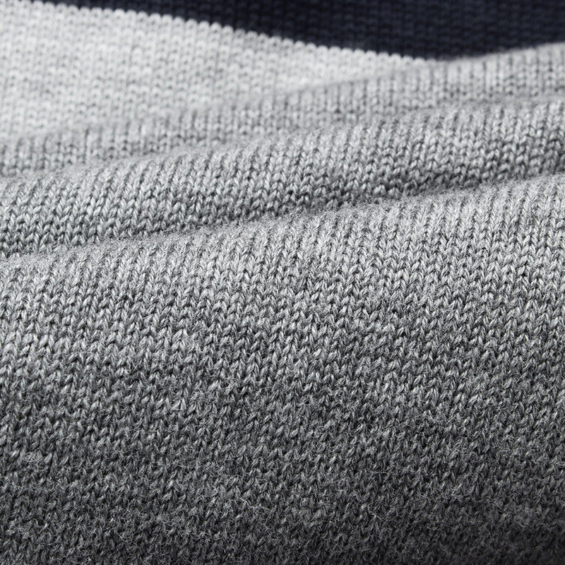 Striped Casual Slim Fit Knitted Sweaters