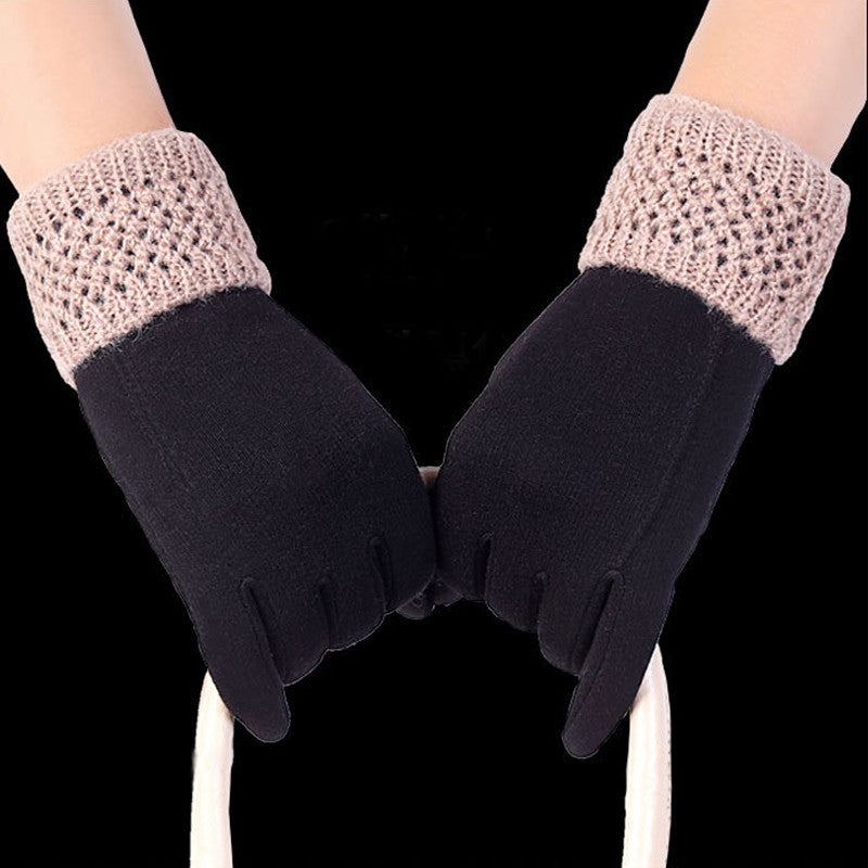 Phone Touch Screen Outdoor Wrist Mittens Warm Gloves