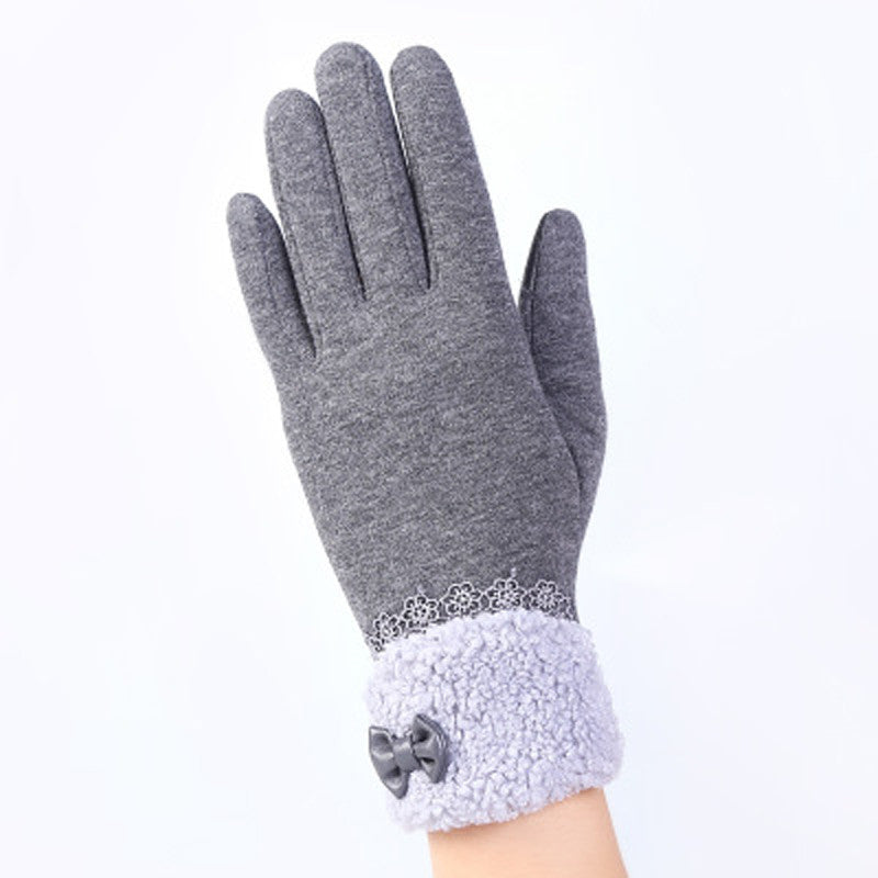 Phone Touch Screen Outdoor Wrist Mittens Warm Gloves