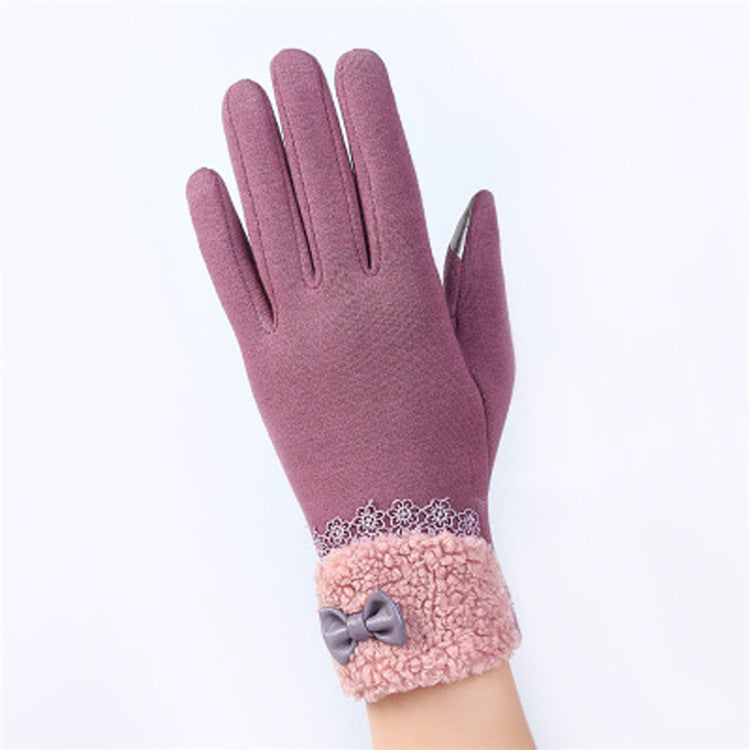 Phone Touch Screen Outdoor Wrist Mittens Warm Gloves
