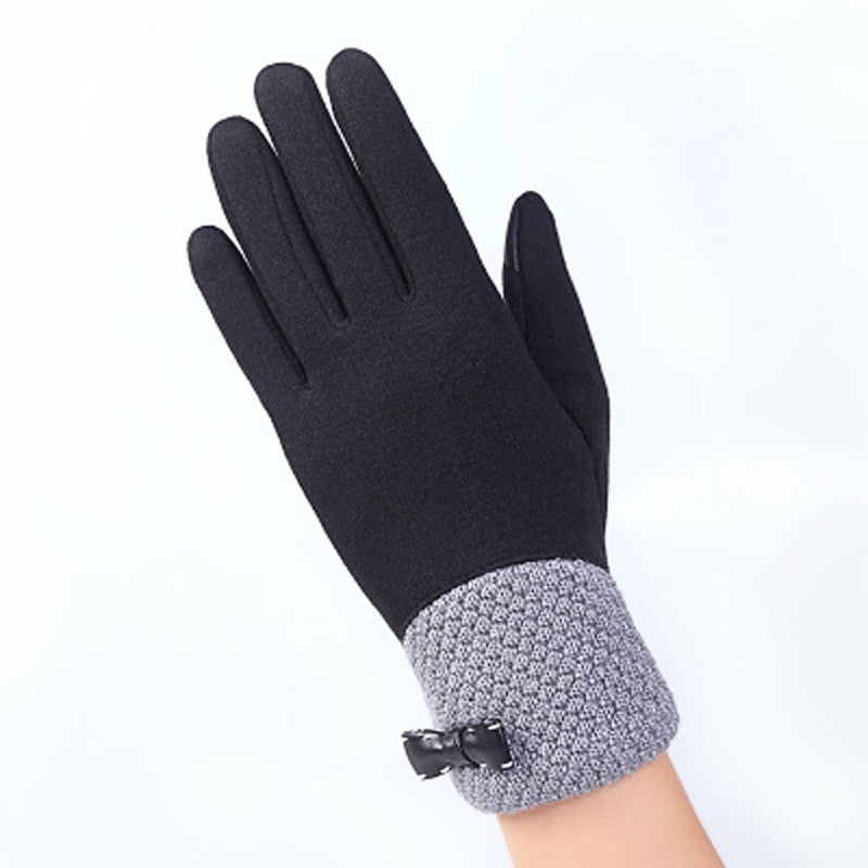 Phone Touch Screen Outdoor Wrist Mittens Warm Gloves