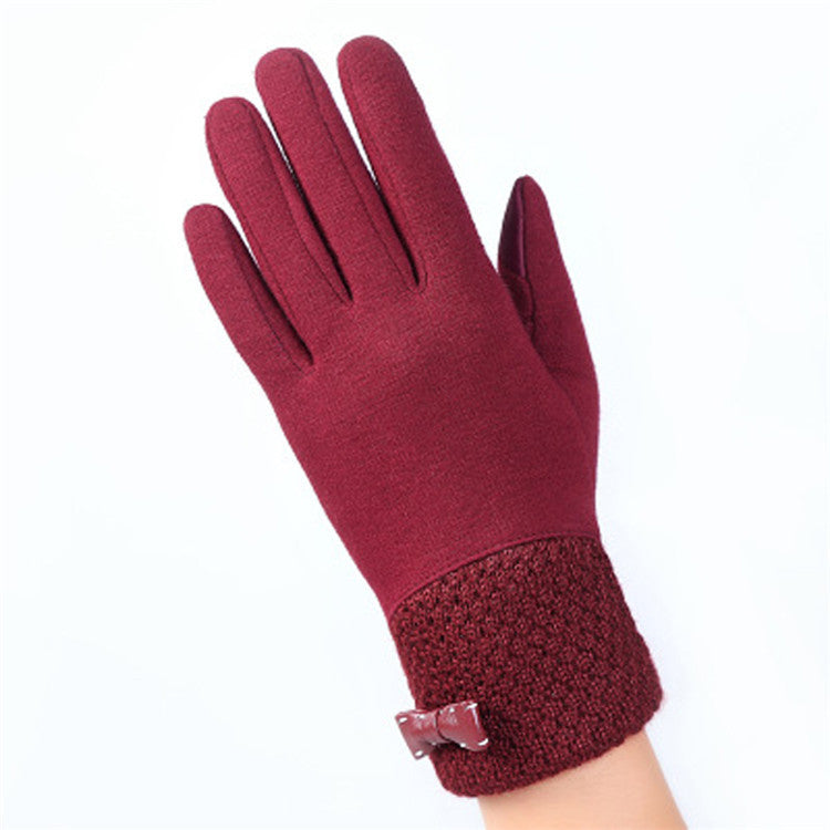 Phone Touch Screen Outdoor Wrist Mittens Warm Gloves