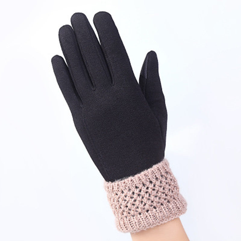 Phone Touch Screen Outdoor Wrist Mittens Warm Gloves