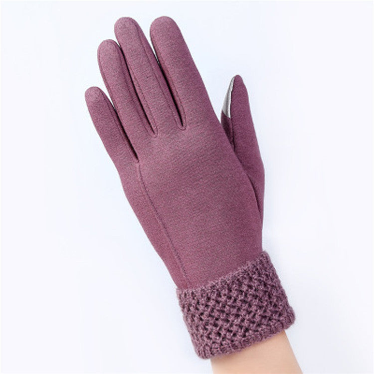 Phone Touch Screen Outdoor Wrist Mittens Warm Gloves