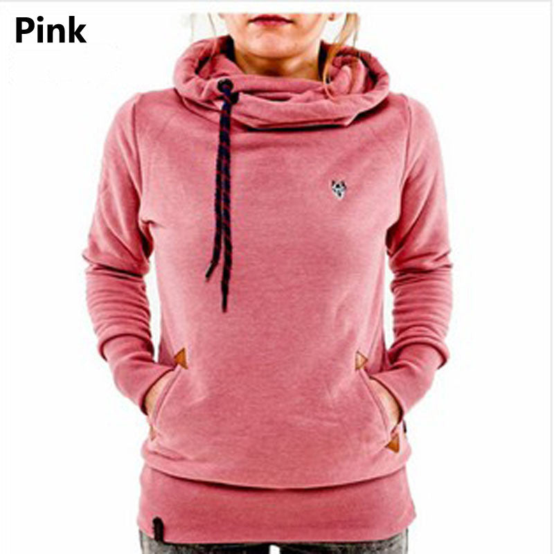 Long Sleeve Hooded Pocket Design Warm Hoodie