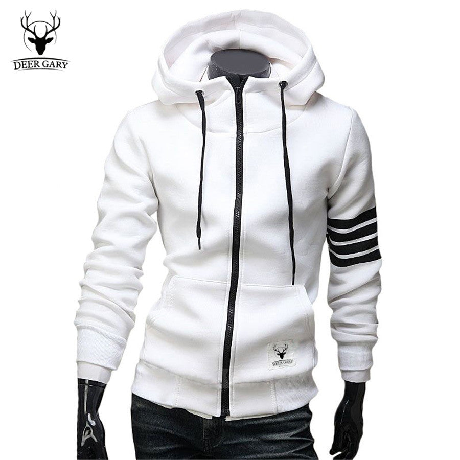 High Quality Casual Zipper Hooded Jackets