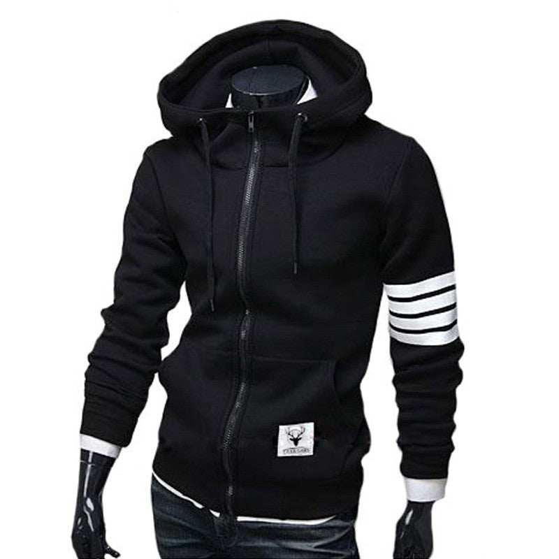 High Quality Casual Zipper Hooded Jackets