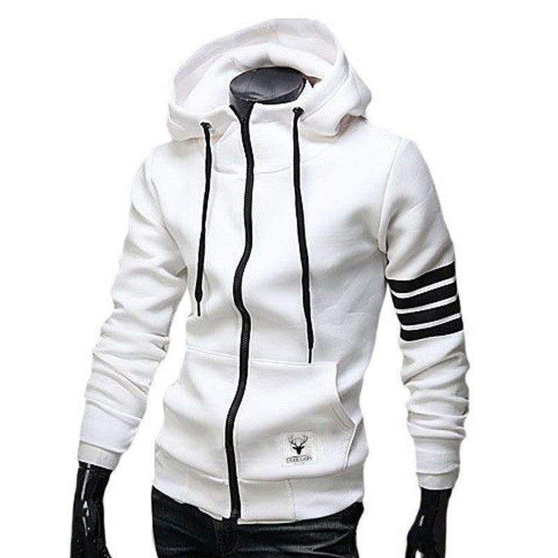 High Quality Casual Zipper Hooded Jackets