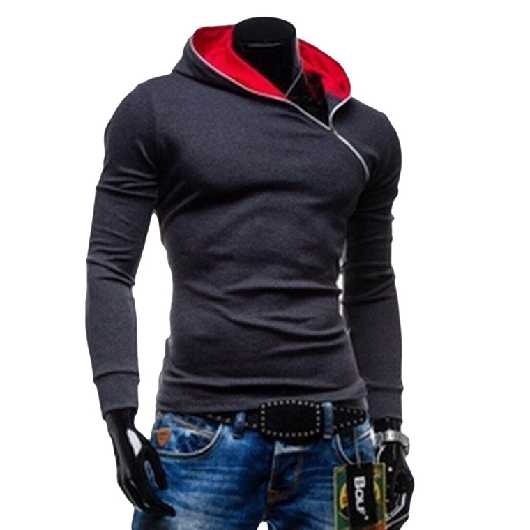 Fleece Casual Slim Hoodie Jacket