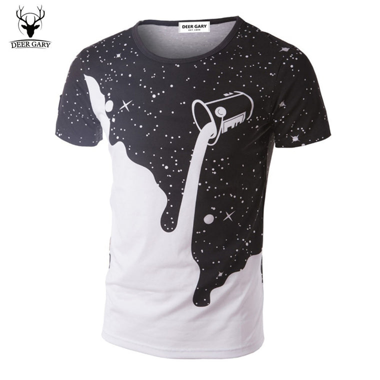 Milk Printed Cotton T-shirt