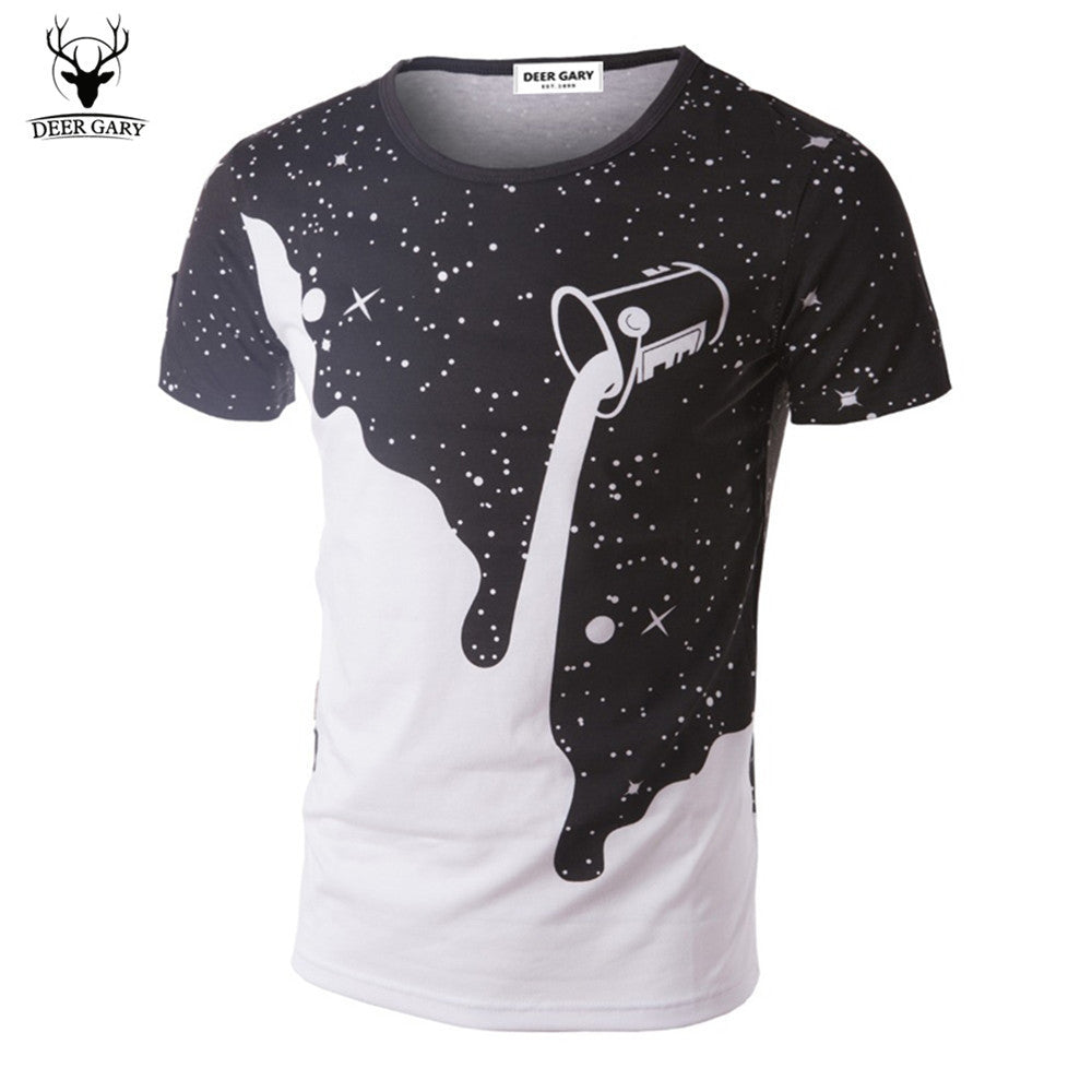 Milk Printed Cotton T-shirt