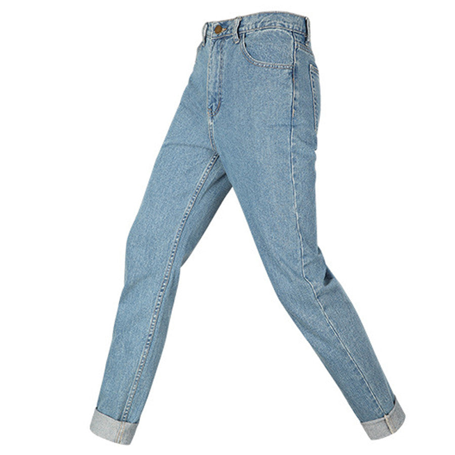 Vintage Style Full Length Women Jeans Pants