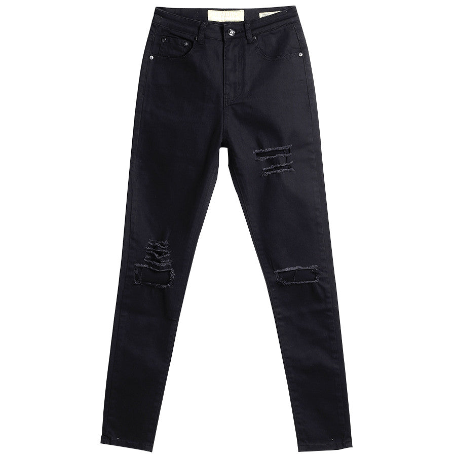 High Waist Skinny Pencil Pants