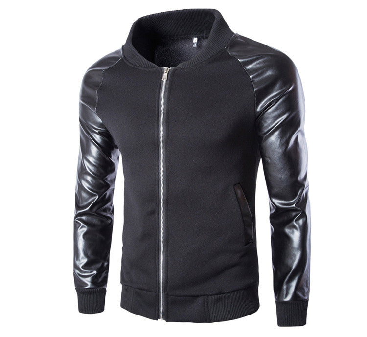 Winter Spring Casual Stand Collar Men's jacket