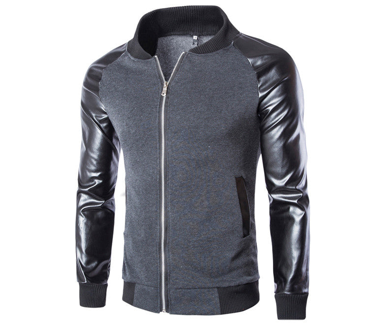 Winter Spring Casual Stand Collar Men's jacket