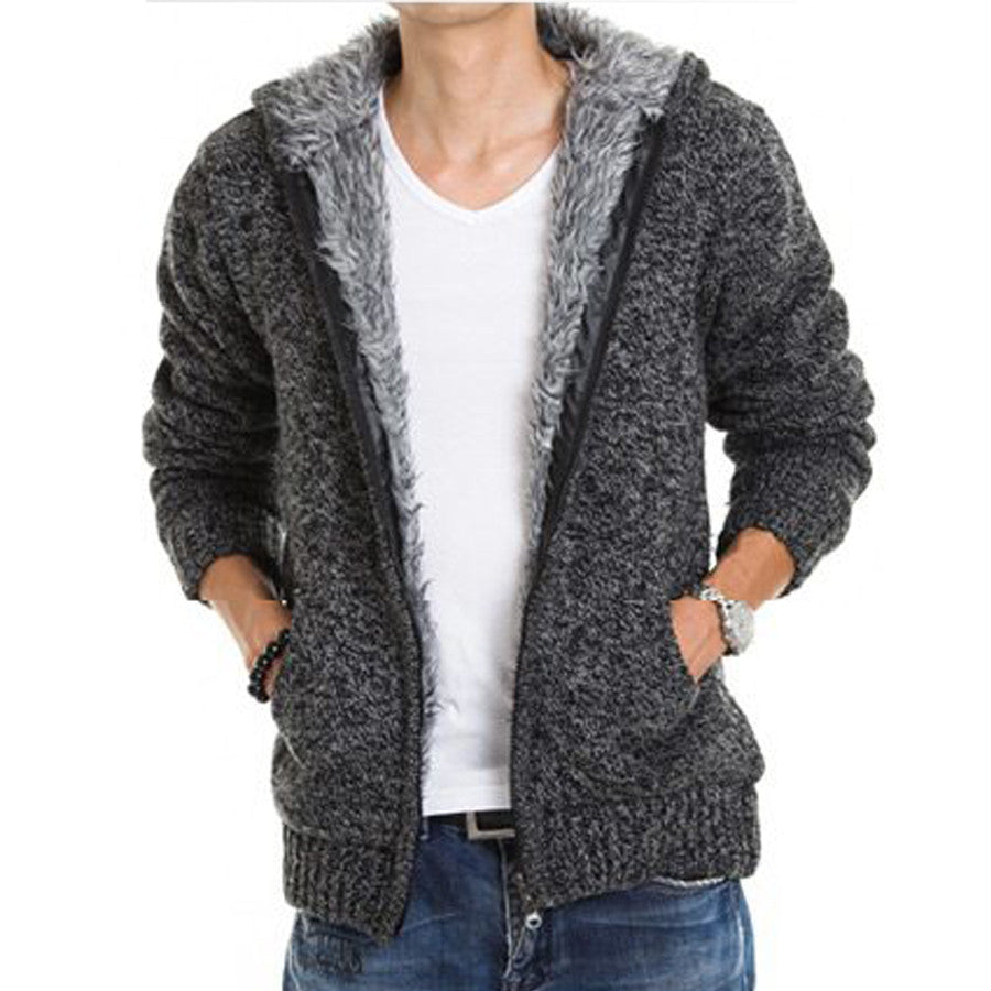 Fur Lining Thicken Hoodies