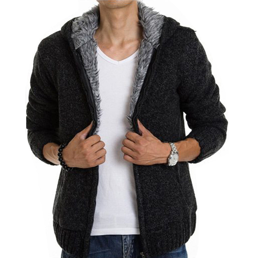 Fur Lining Thicken Hoodies