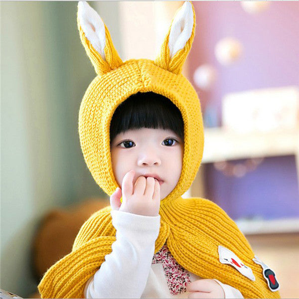 Unique Rabbit Overcoat-Hat for Kids