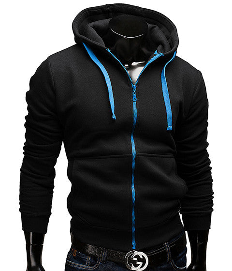 Casual Sportswear Man Zipper Long-sleeved Sweatshirt