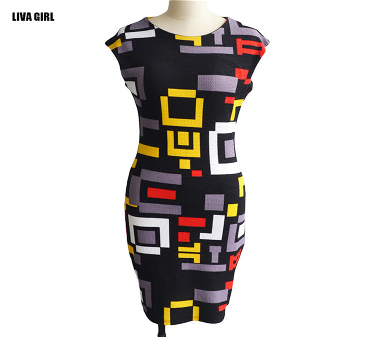 Floral Print Sheath Dress