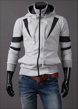 Casual Mens Fleece Double-layer Hoodies