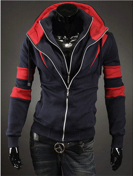 Casual Mens Fleece Double-layer Hoodies