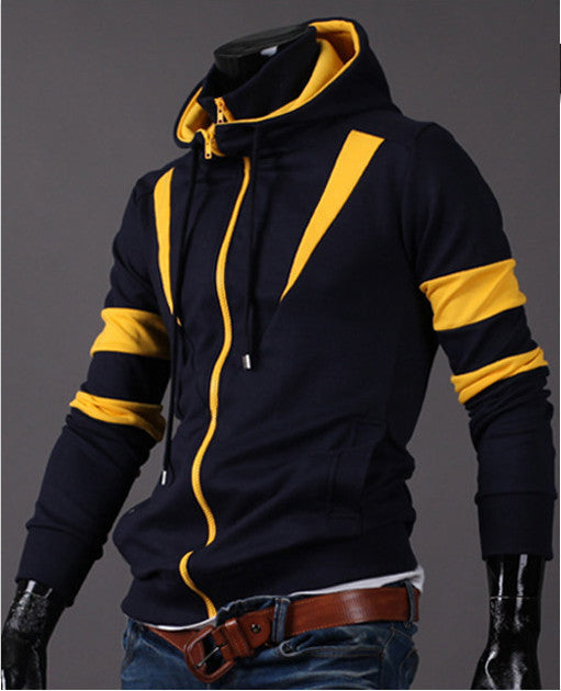 Casual Mens Fleece Double-layer Hoodies