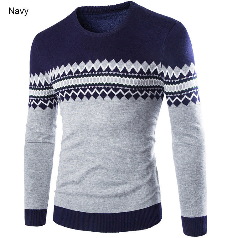 High Quality Casual Men Pullovers Sweater