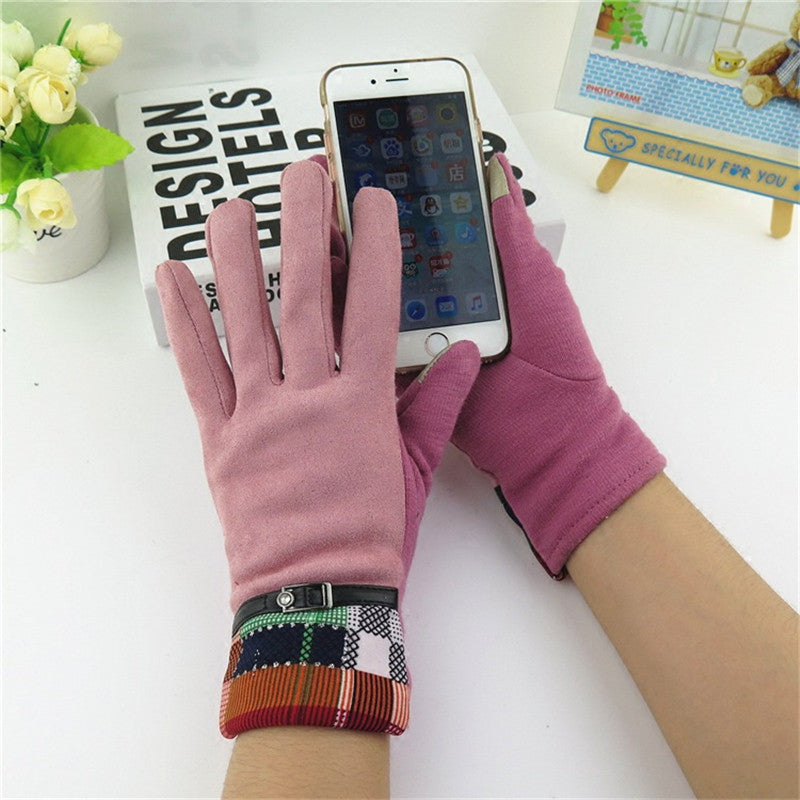 Thickening Girls Warm Gloves