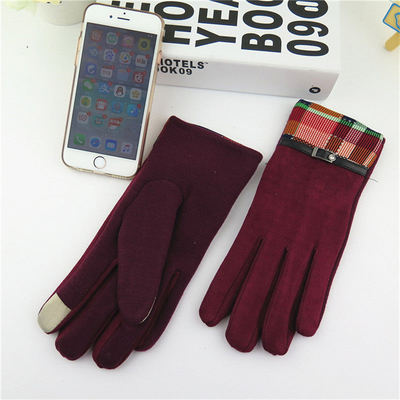 Thickening Girls Warm Gloves