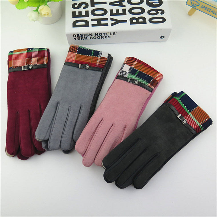 Thickening Girls Warm Gloves