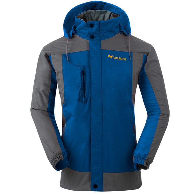 Breathable Windbreak Hooded Waterproof Jacket
