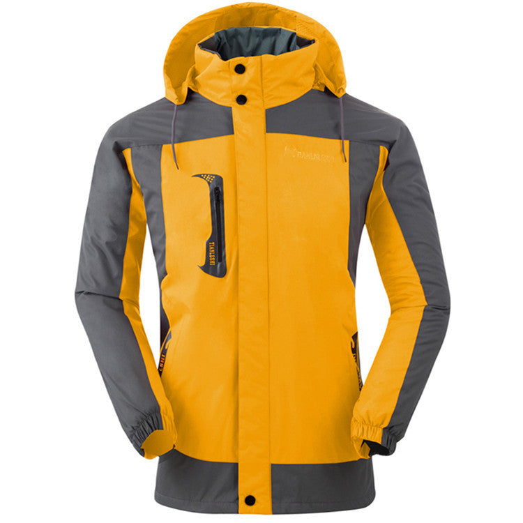 Breathable Windbreak Hooded Waterproof Jacket