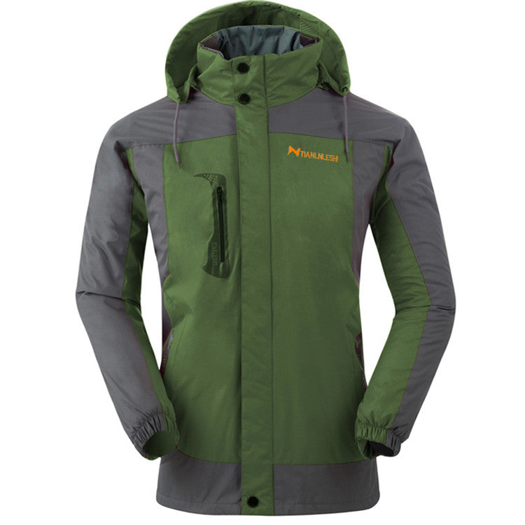 Breathable Windbreak Hooded Waterproof Jacket