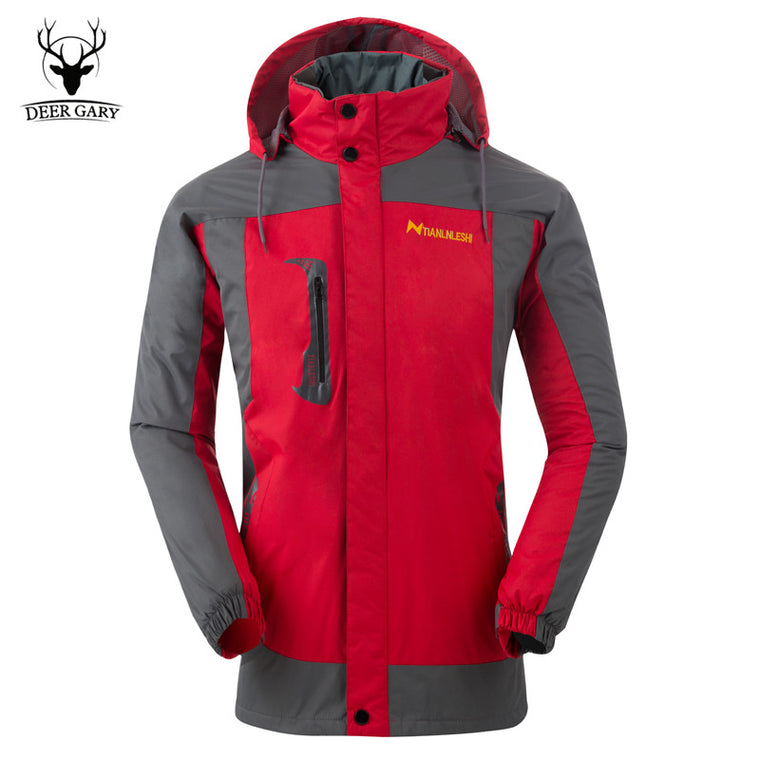 Breathable Windbreak Hooded Waterproof Jacket