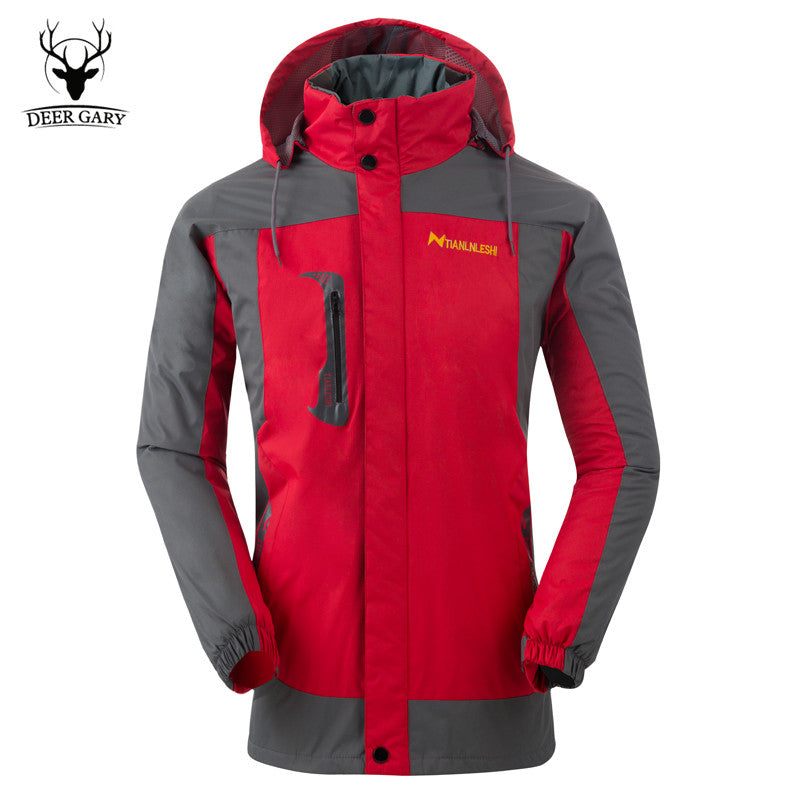 Breathable Windbreak Hooded Waterproof Jacket
