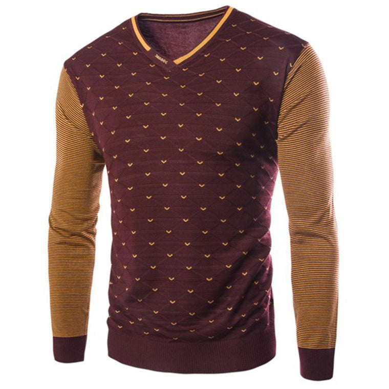 High Quality Stitching Color Warm Sweater