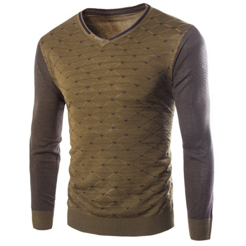 High Quality Stitching Color Warm Sweater