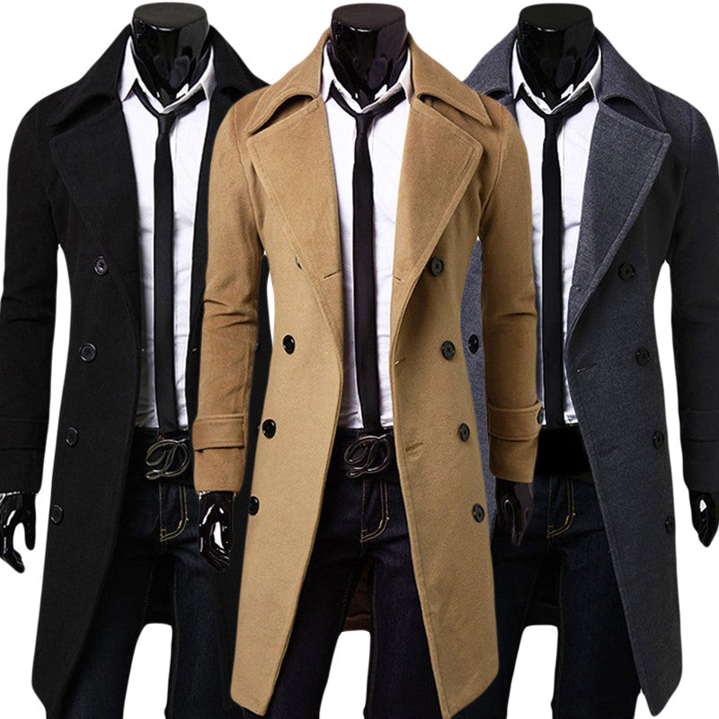 Wool blend Tench Men's coats & jacket