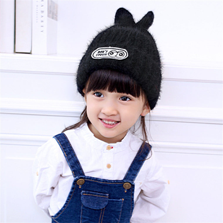 Creative Design Small Rabbit Children's Wool Cap