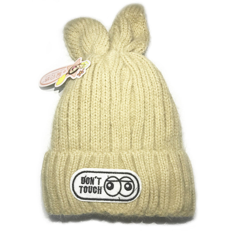 Creative Design Small Rabbit Children's Wool Cap