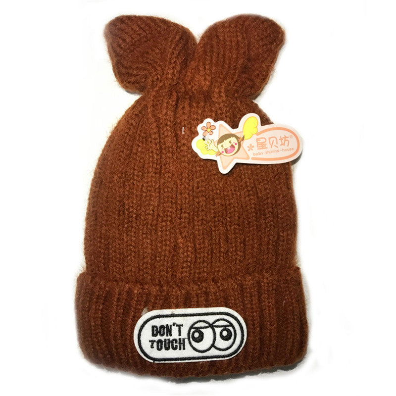 Creative Design Small Rabbit Children's Wool Cap