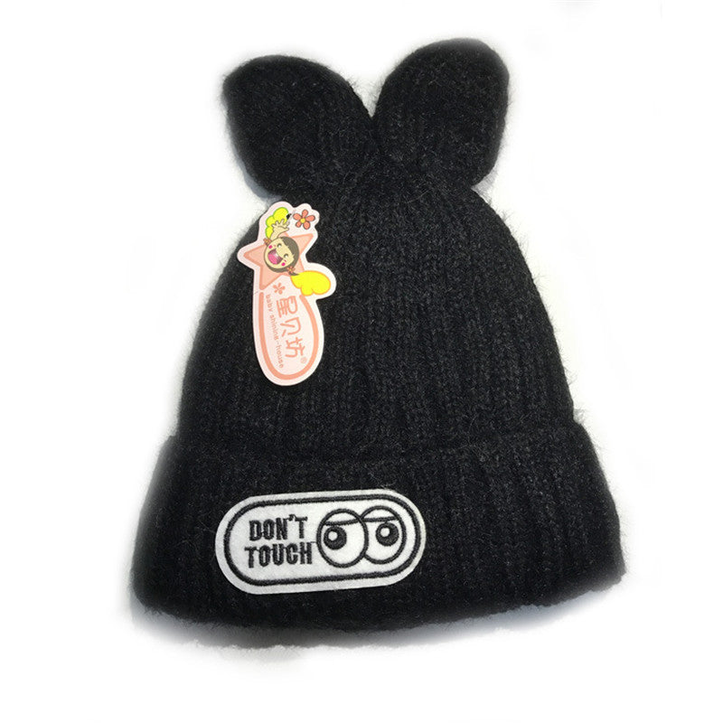Creative Design Small Rabbit Children's Wool Cap