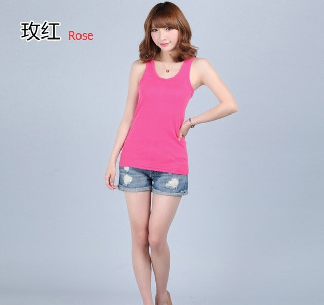 Casual Wild Women's Sleeveless Tank Tops