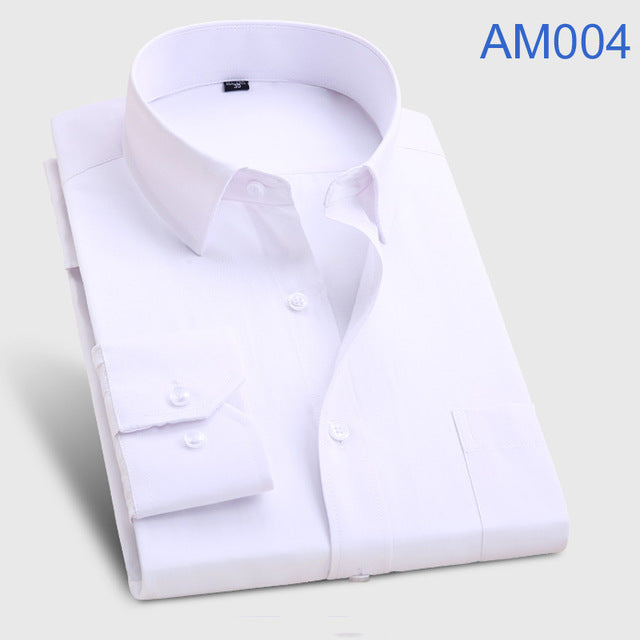 Men's Fashion Casual Long Sleeve Formal Shirt