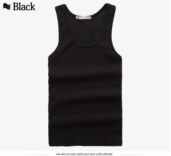 Cotton Slim Fit Men Tank Tops