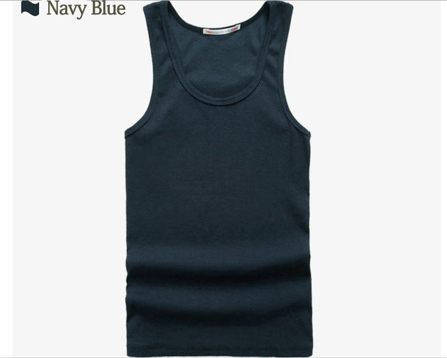 Cotton Slim Fit Men Tank Tops