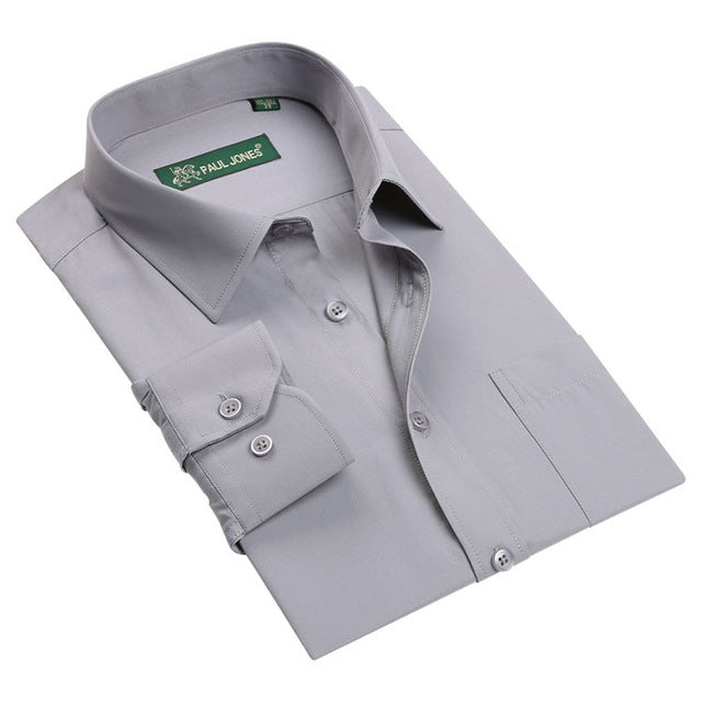 Classic easy care Formal Long Sleeve men shirts